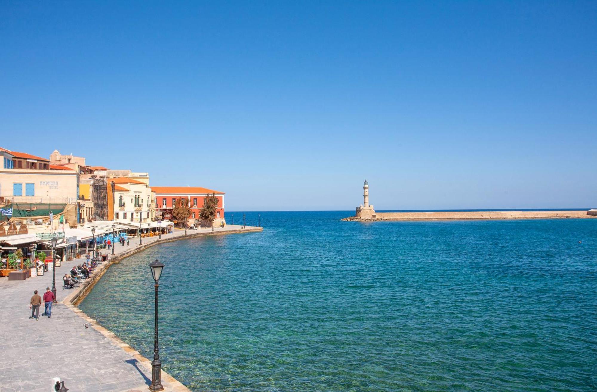Lucia Hotel Chania  Bagian luar foto