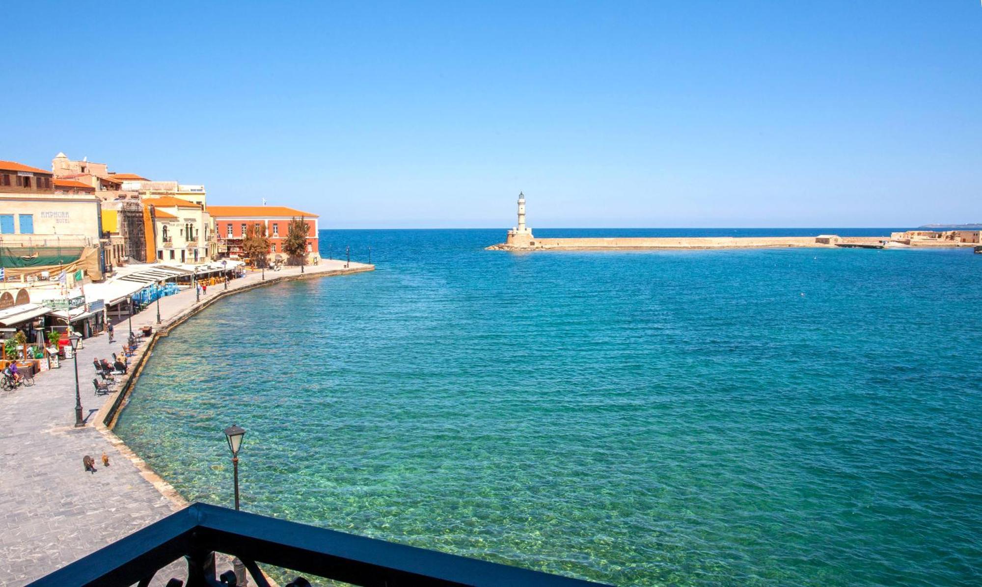 Lucia Hotel Chania  Bagian luar foto